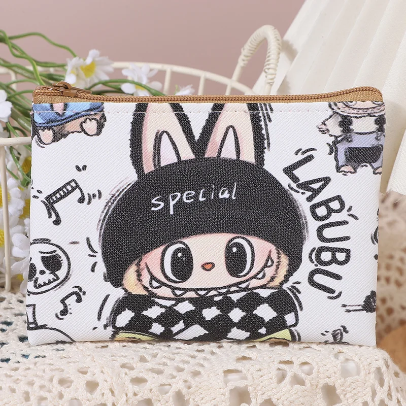 Cartoon Coin Purse PU Leather Zipper Wallet- Colour: 7